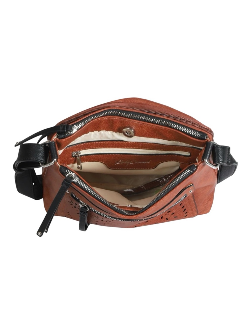 LADY CONCEAL Hailey Crossbody Conceal Carry Bag - Picture 6 of 7